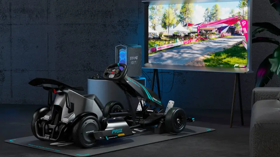 Alt View 17. Segway - Go Kart Pro 2 w/15.5 mi Max Operating Range & 26.7 mph Max Speed - Gray.