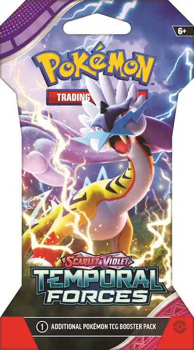 Pokemon: Temporal Forces Sleeved Booster Pack Pokemon: Temporal Forces Sleeved Booster Pack