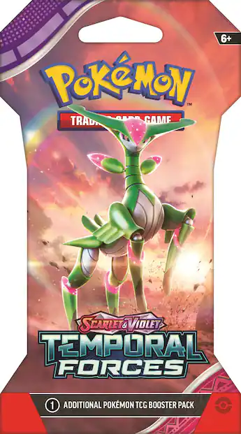 pokemon temporal forces sleeved booster pack Pokemon TCG: Scarlet and Violet Temporal Forces Sleeved Booster Pack 8 Packs : Amazon.ae: Toys
