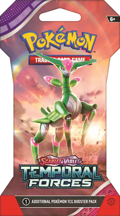 Pokemon: Temporal Forces Sleeved Booster Pack Pokemon: Temporal Forces Sleeved Booster Pack