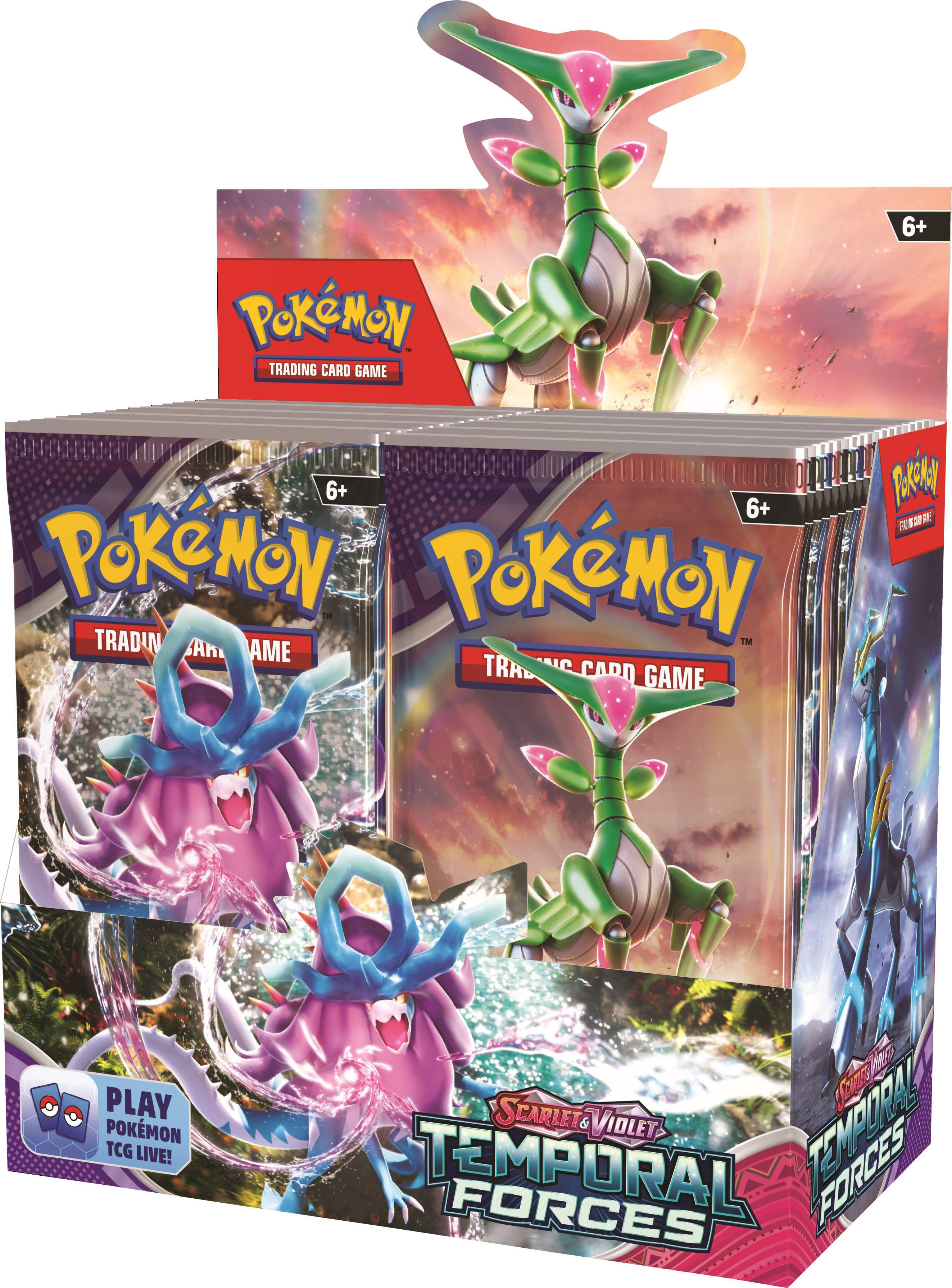 Angle. Pokémon - Pokémon TCG: Scarlet & Violet— Temporal Forces Booster Box - 36 Packs.