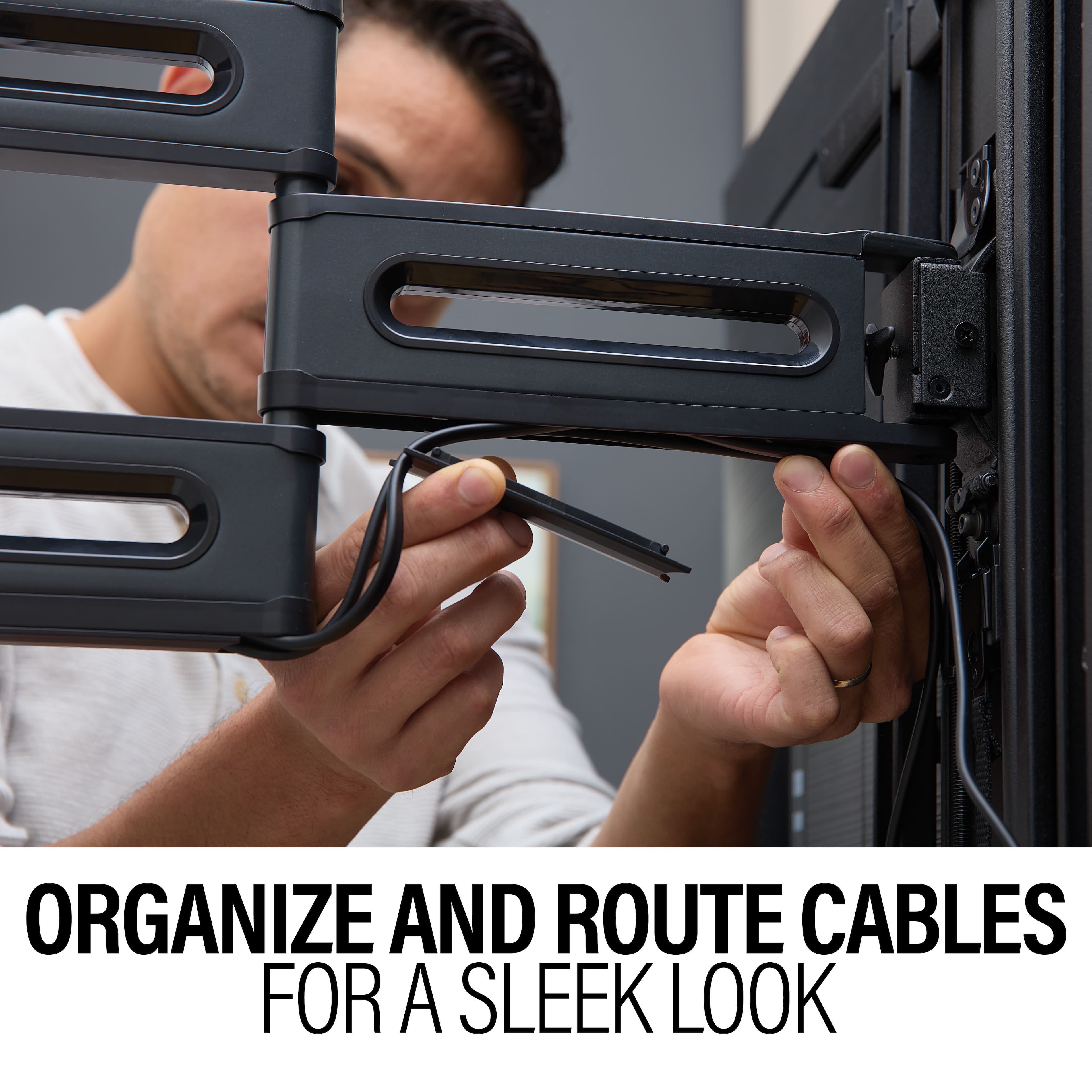 Organize and Route Cables for a Sleek Look