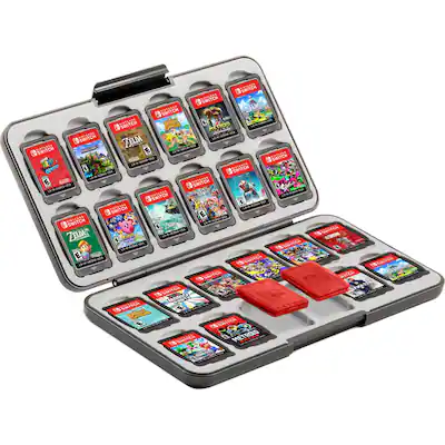 NSW Game Traveler 24 Game Card Super Mario Case NSW Game Traveler 24 Game Card Super Mario Case