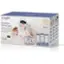 Left. Hubble Connected - SkyVision Pro Twin AI-Enhanced 2 HD Smart Camera Baby Monitors, Parent Travel Unit, Crib Mount, and Covered Face Alert - White.