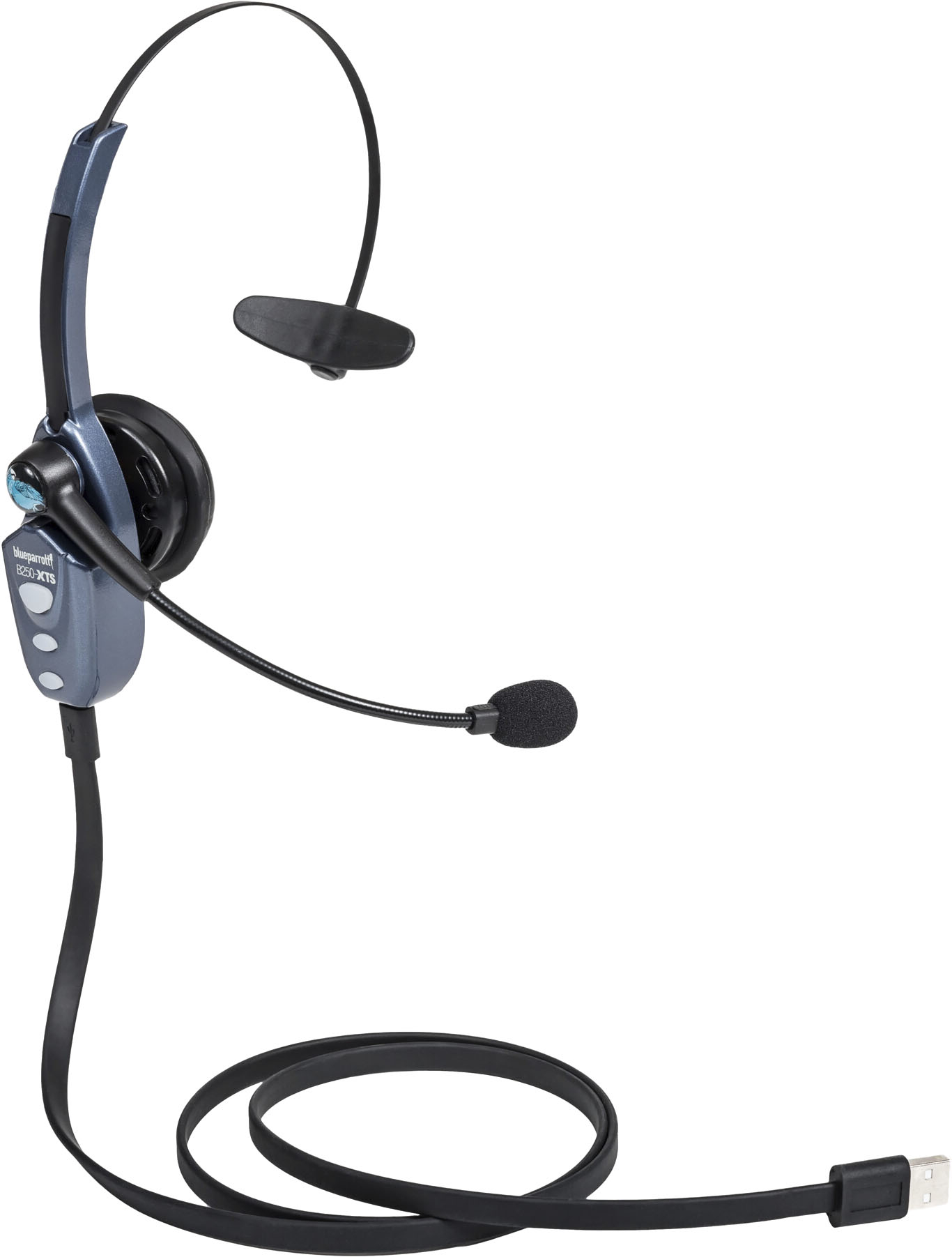 BlueParrott B250-XTS Noise-Cancelling Headset Blue 204426 - Best Buy