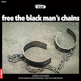 Afro-American Ensemble - Free the Black Man's Chains - Black & White Marbled - VINYL LP