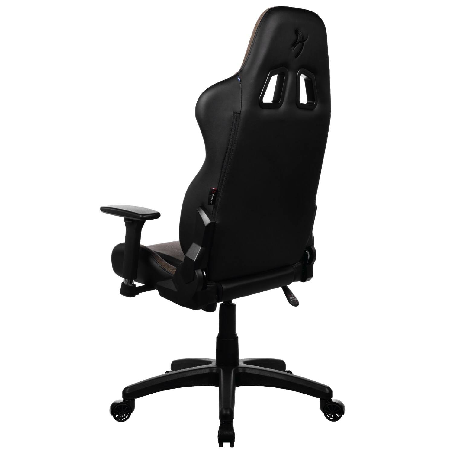 Alt View 2. Arozzi - Arozzi Avanti Soft Fabric Ergonomic Gaming Chair – Brown – Cold Cured Molded Foam with Reclining Steel Frame - Brown.
