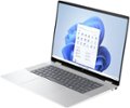 Left. HP - Envy 2-in-1 16" Wide Ultra XGA Touch-Screen Laptop - Intel Core Ultra 7 - 32GB Memory - 2TB SSD - Glacier Silver.