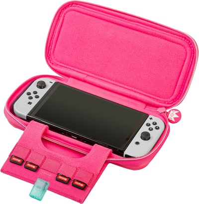 RDS Industries Nintendo Switch Game Traveler Deluxe Princess Peach RDS Industries Nintendo Switch Game Traveler Deluxe Princess Peach