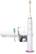 Angle. Philips Sonicare - Philips Sonicare DiamondClean Smart Electric, Rechargeable Toothbrush for Complete Oral Care – 9300 Series - White.