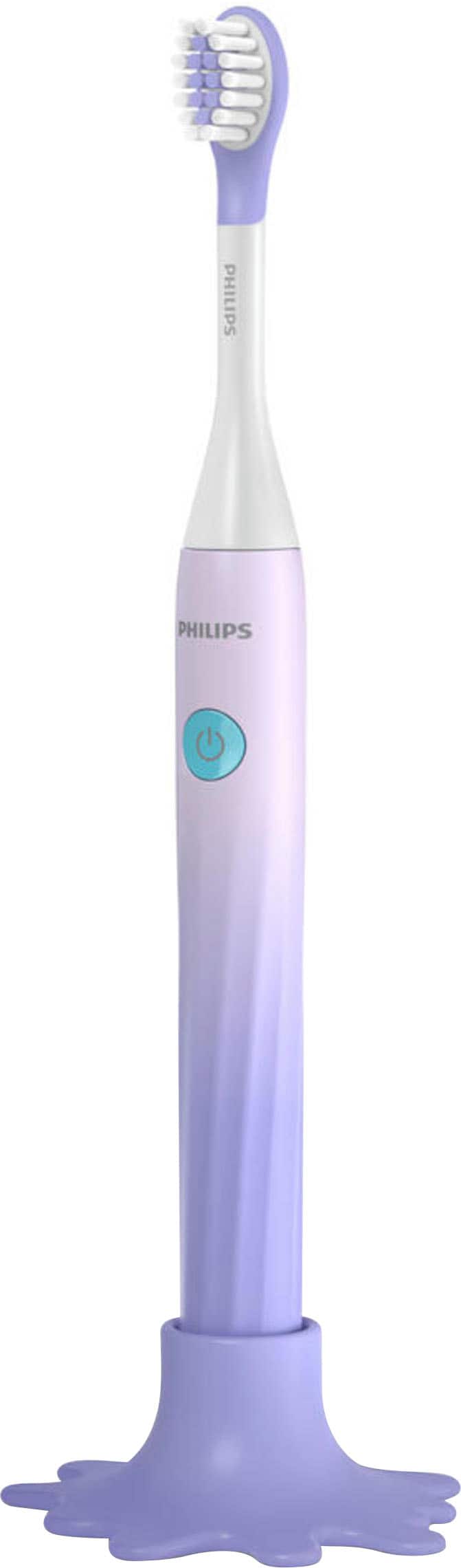 Alt View 27. Philips - Philips One for Kids Battery Toothbrush - Gradient Purple Fade.