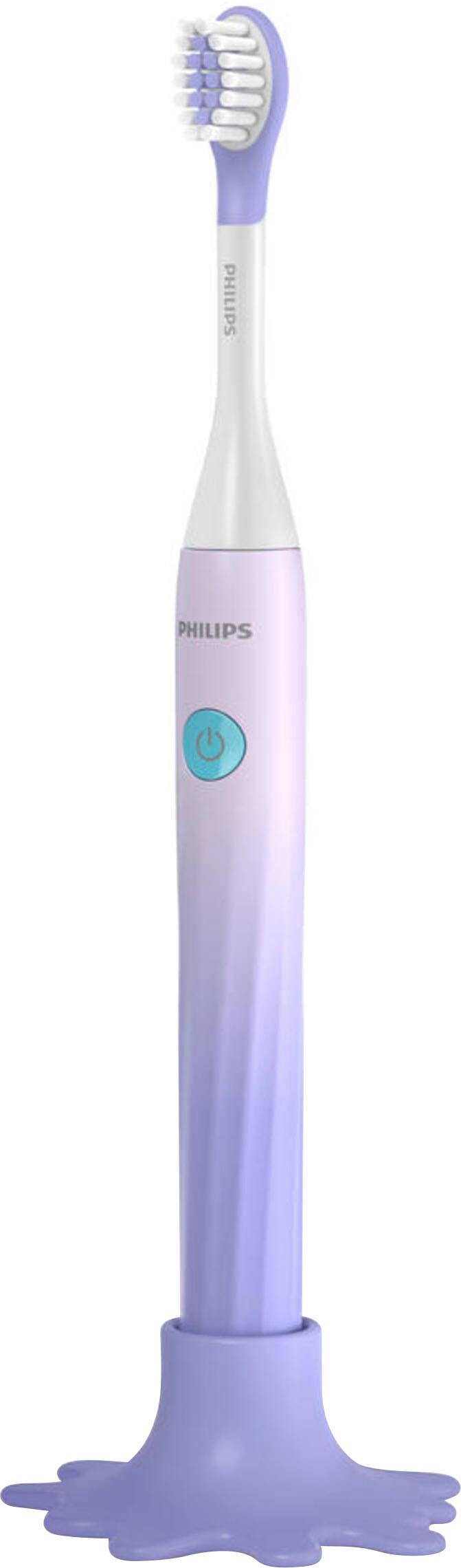 Alt View 27. Philips - Philips One for Kids Battery Toothbrush - Gradient Purple Fade.