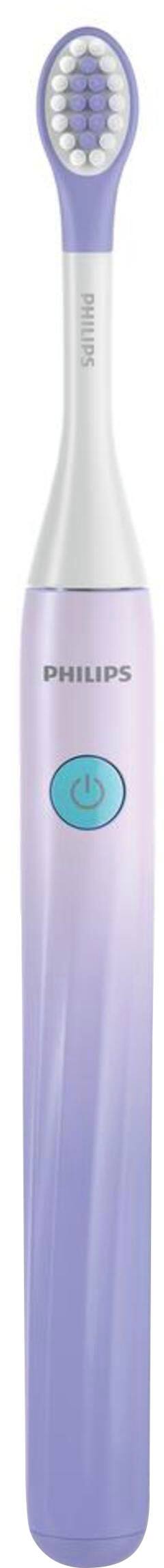 Alt View 28. Philips - Philips One for Kids Battery Toothbrush - Gradient Purple Fade.