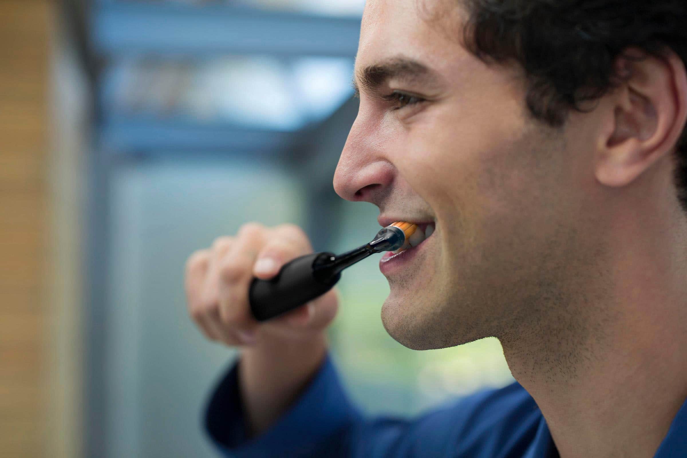 Alt View 11. Philips Sonicare - Philips Sonicare DiamondClean Smart Electric, Rechargeable Toothbrush for Complete Oral Care – 9300 Series - Black.