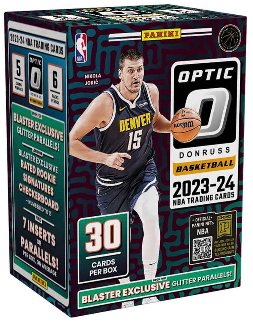 Panini - 2023-2024 Donruss Optic Basketball Blaster Box - Front_Zoom