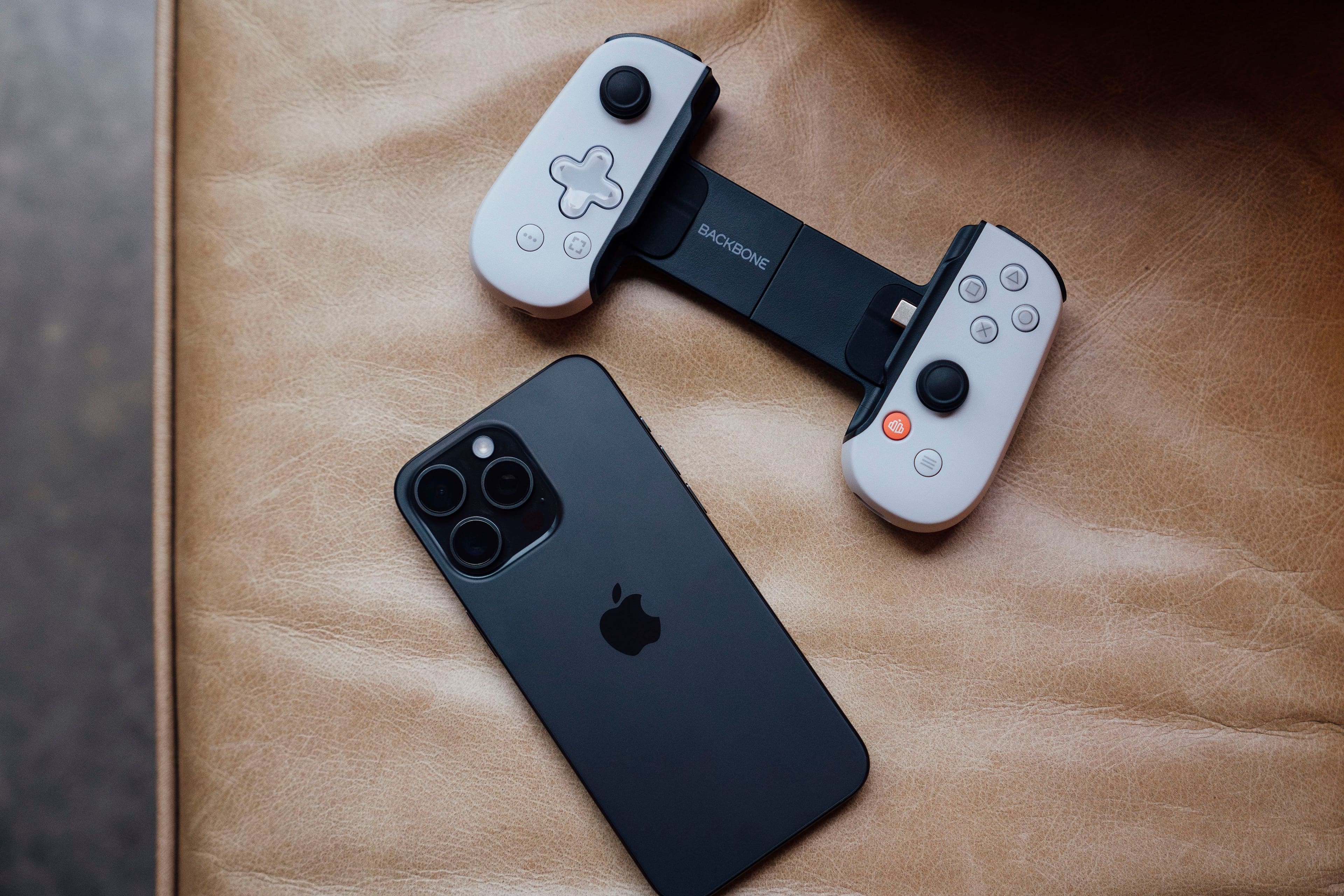 Alt View 12. Backbone - One - PlayStation Edition (Lightning) - Mobile Gaming Controller for iPhone - 2nd Gen - White.