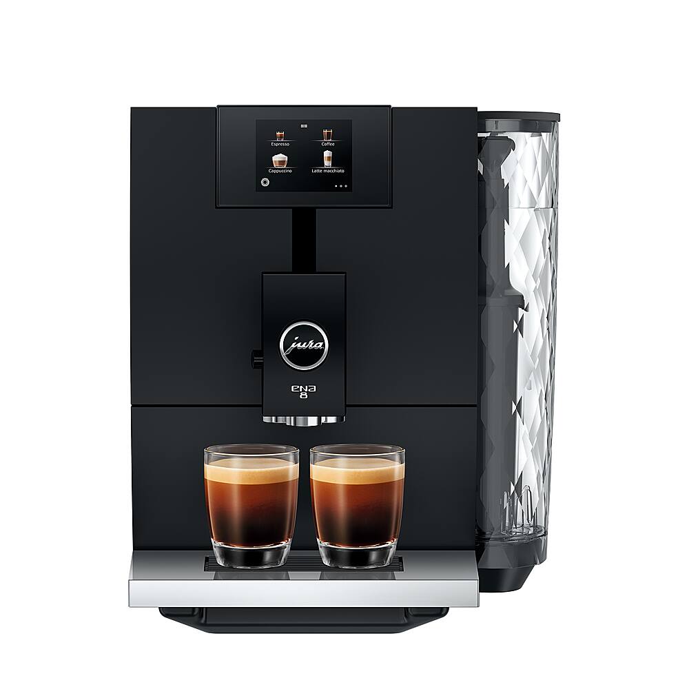 Alt View 11. Jura - ENA 8 Single Serve Coffee Maker with Touchscreen - Full Metropolitan Black.