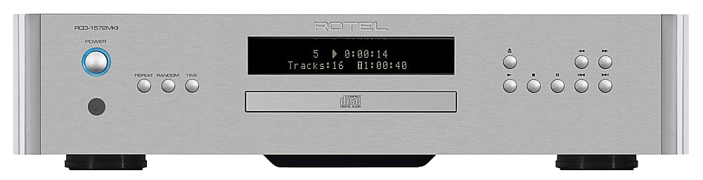 Rotel - RCD-1572MKII CD Player - Silver - Front_Zoom