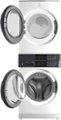 Alt View Zoom 1. Electrolux - Laundry Tower Single Unit Front Load 4.4 Cu. Ft. Washer & 8 Cu. Ft. Electric Dryer - White.