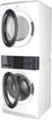 Alt View Zoom 2. Electrolux - Laundry Tower Single Unit Front Load 4.4 Cu. Ft. Washer & 8 Cu. Ft. Electric Dryer - White.