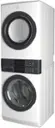 Angle. Electrolux - Laundry Tower Single Unit Front Load 4.4 Cu. Ft. Washer & 8 Cu. Ft. Gas Dryer - White.