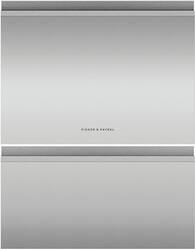 Fisher & Paykel - Door Panel for Fisher and Paykel Double DishDrawers - Brushed Stainless Steel - Front_Zoom