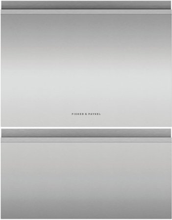 Fisher & Paykel - Brushed Stainless Steel Door Panel for  Fisher and Paykel Double DishDrawers - Brushed Stainless Steel