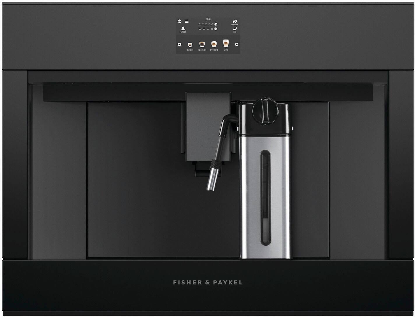 Fisher & Paykel - Minimal Single Serve 13 Function Touch Display Coffee Maker - Black