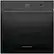 Front. Fisher & Paykel - 24" Built-in Single Electric Convection Wall Oven with 3 Cu. Ft. Oven Capacity - Black.
