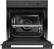Alt View 11. Fisher & Paykel - 24" Built-in Single Electric Convection Wall Oven with 3 Cu. Ft. Oven Capacity - Black.