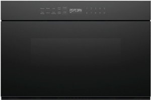 Fisher & Paykel - 1.2 Cu. Ft. Built-In Microwave Drawer with Sensor Cooking - Black - Front_Zoom