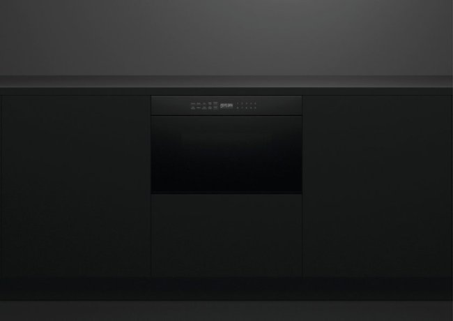 Fisher & Paykel - 1.2 Cu. Ft. Built-In Microwave Drawer with Sensor Cooking - Black_2