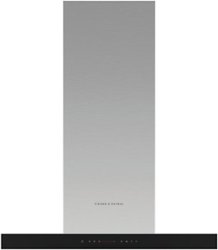 Fisher & Paykel - 30 in Box Chimney Externally  Vented Range Hood - Stainless Steel - Front_Zoom
