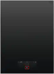 Fisher & Paykel - 15" Primary Modular Electric Cooktop, 2 Burners - Black - Front_Zoom