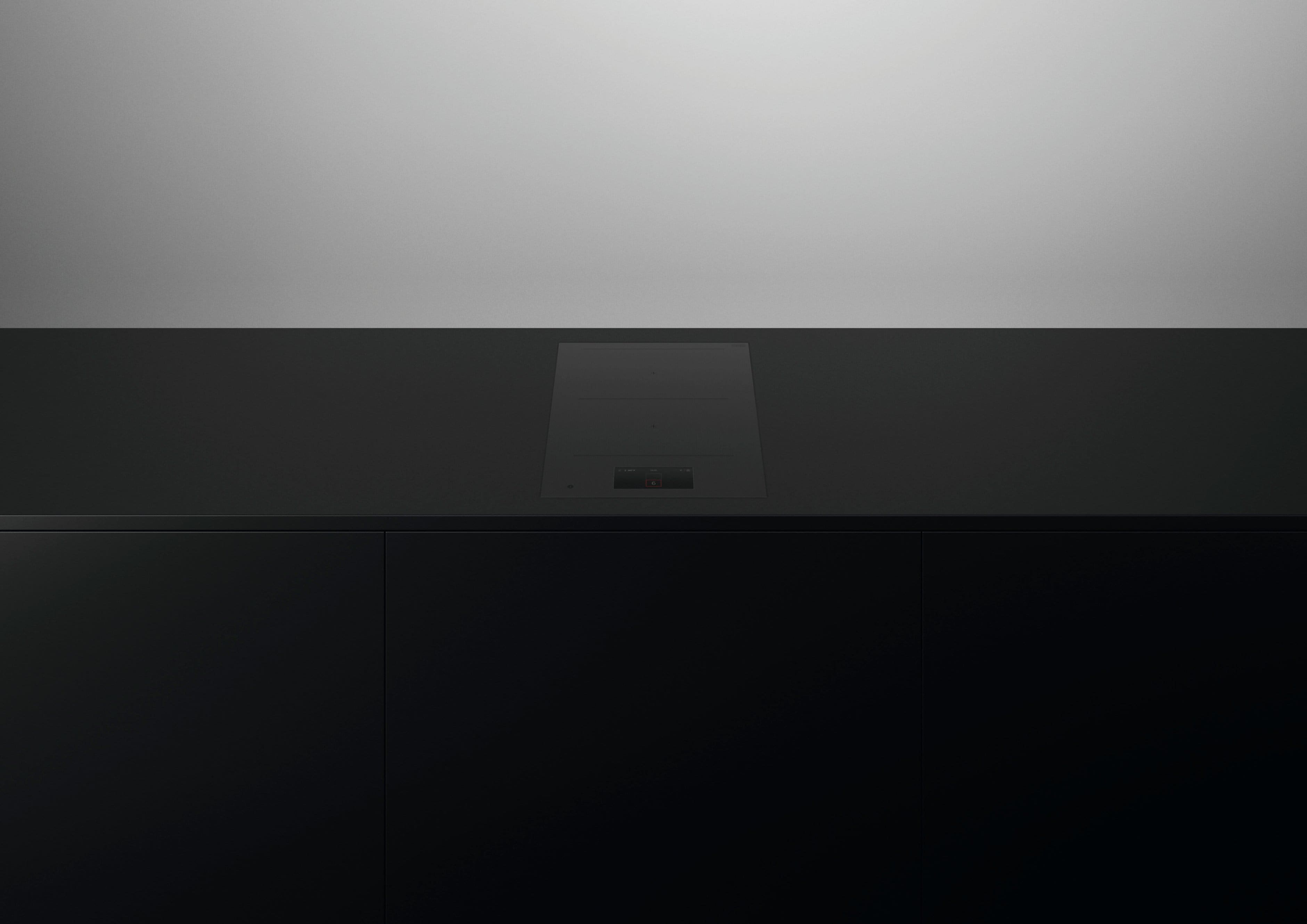 Alt View 11. Fisher & Paykel - 15" Primary Modular Electric Cooktop, 2 Burners - Black.