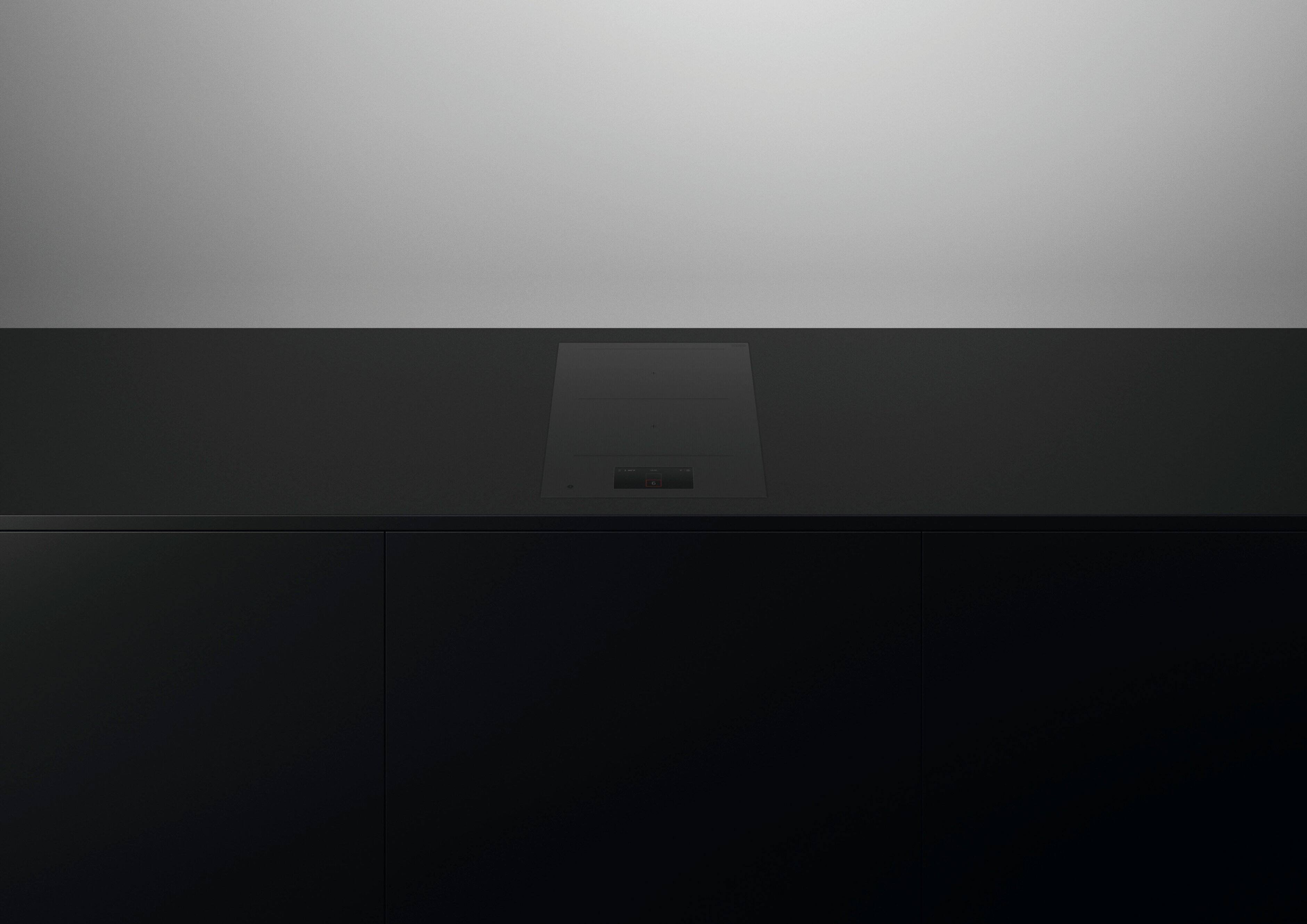 Alt View 11. Fisher & Paykel - 15" Primary Modular Electric Cooktop, 2 Burners - Black.