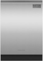 Fisher & Paykel - 24-in Front Control Built-in Dishwasher - Stainless Steel - Silver - Front_Zoom