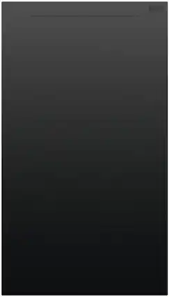 Front. Fisher & Paykel - 12" Auxiliary Modular Electric Cooktop, 2 Burners - Black.