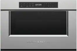 Fisher & Paykel - 1.2 Cu. Ft. Built-In Microwave Drawer with Sensor Cooking - Stainless Steel