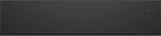 Front. Fisher & Paykel - Minimal 24" Warming Drawer Set - Black.