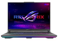 ASUS - ROG Strix G16 16” 240Hz Gaming Laptop QHD - Intel Core i9-14900HX with 16GB DDR5 -  NVIDIA GeForce RTX 4060 - 1TB SSD - Eclipse Gray - Front_Zoom