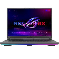 ASUS - ROG Strix G16 16” 240Hz Gaming Laptop QHD - Intel Core i9-14900HX with 16GB DDR5 -  NVIDIA GeForce RTX 4060 - 1TB SSD - Eclipse Gray - Front_Zoom