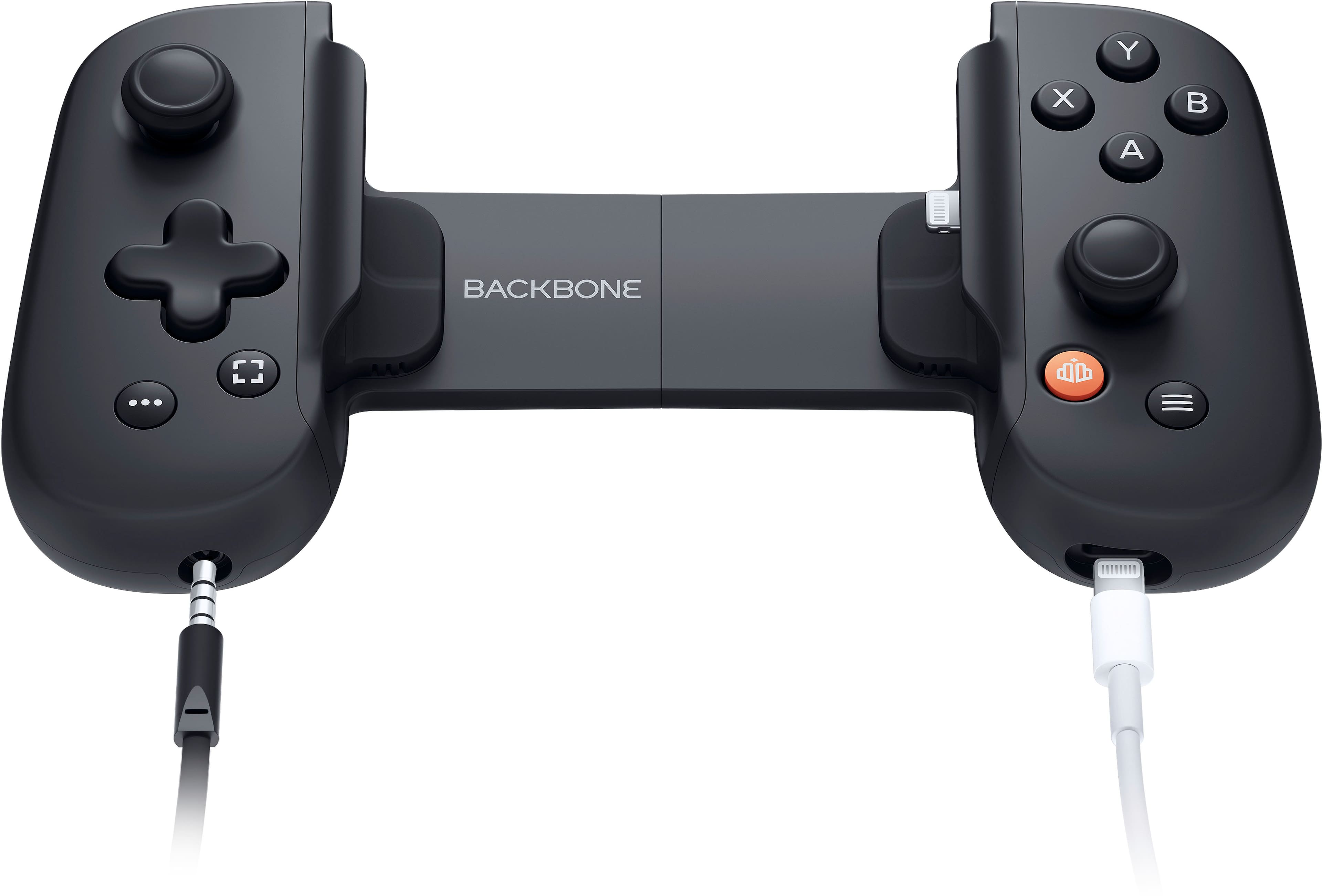 Back. Backbone - Backbone One (Lightning) - Mobile Gaming Controller for iPhone - 2nd Gen - Black.