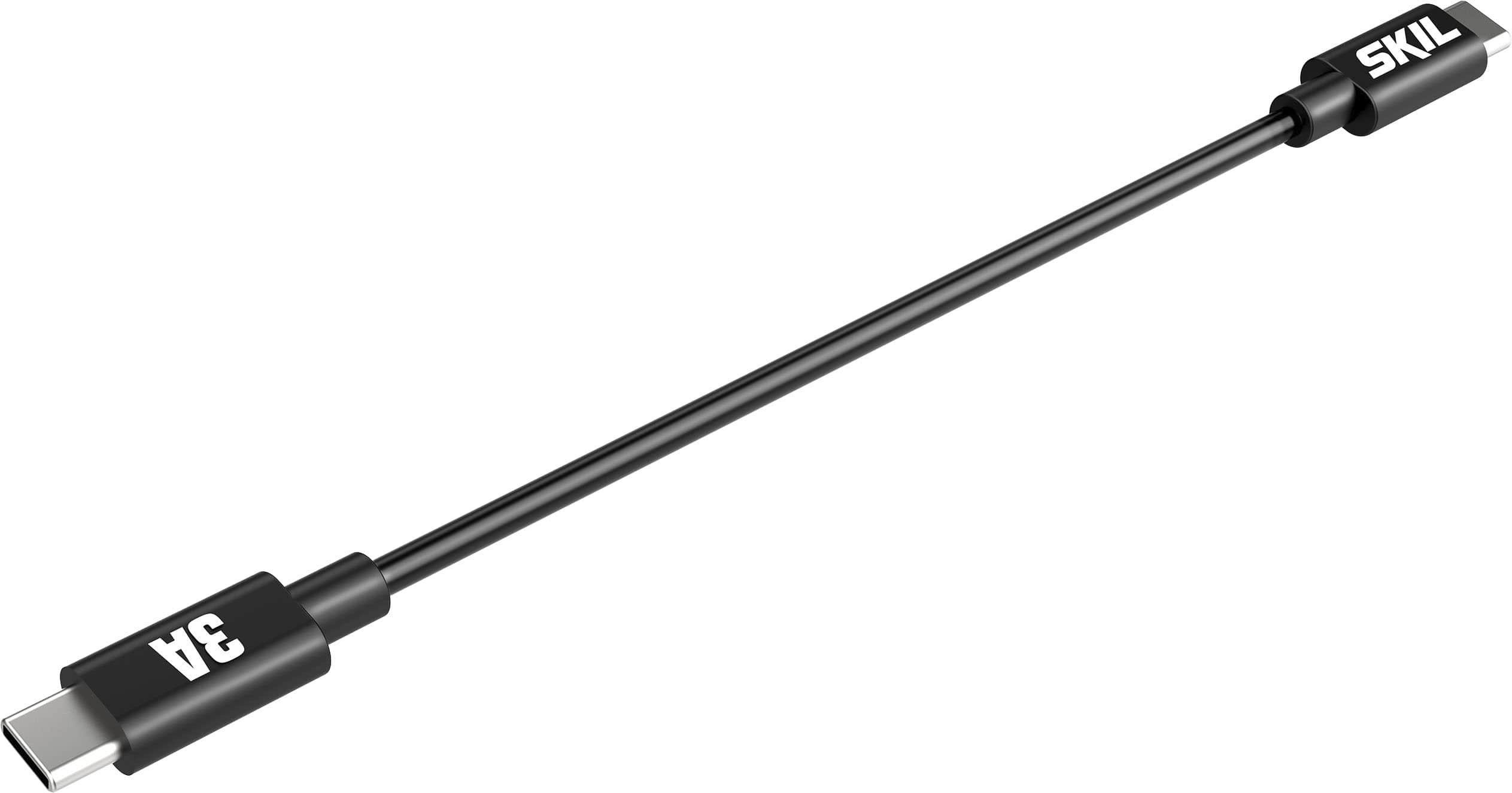 Angle. Skil - SKIL 2.0Ah USB-C Battery + 45W PD charger start kit - Black/Red.