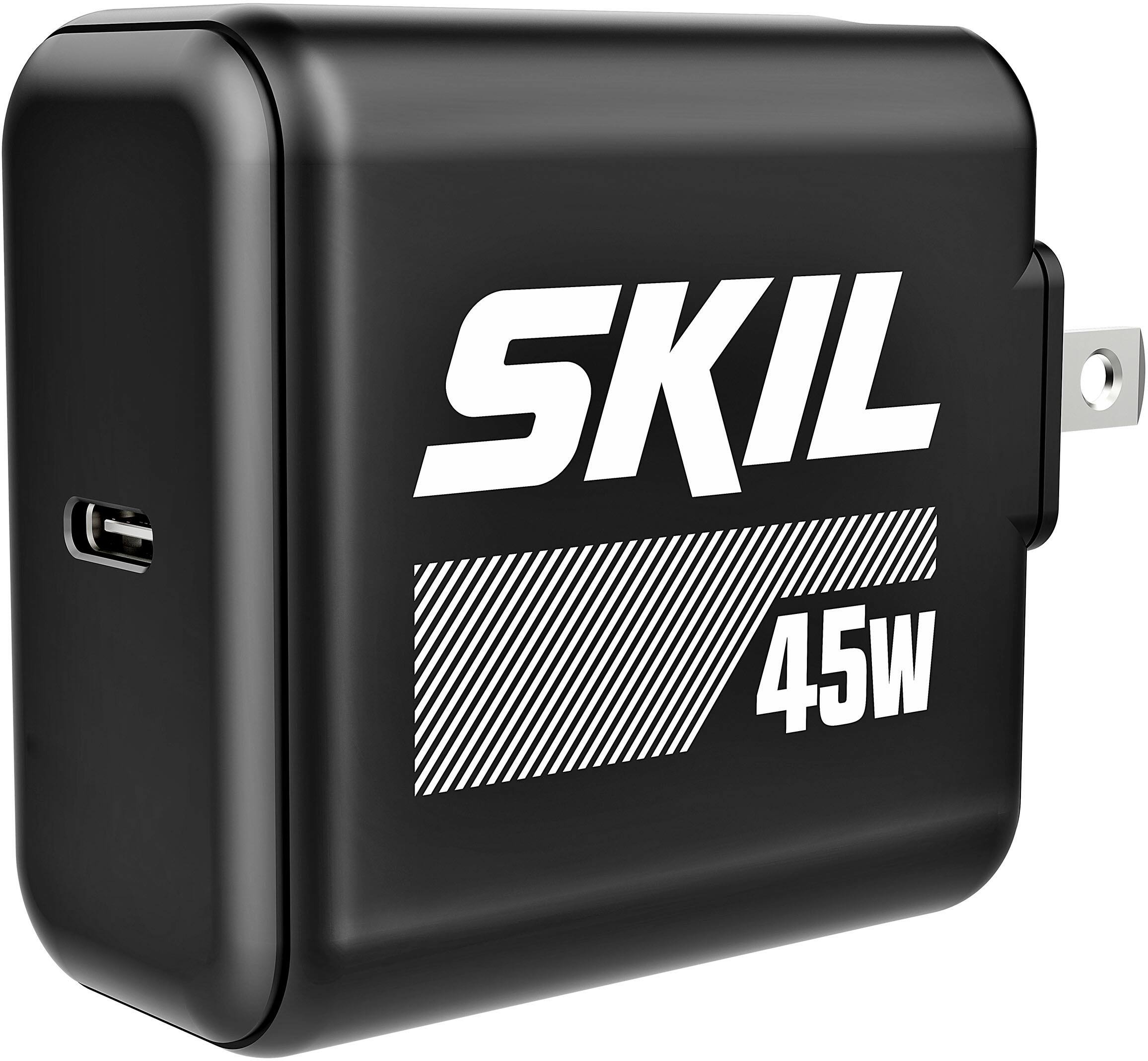 Alt View 1. Skil - SKIL 2.0Ah USB-C Battery + 45W PD charger start kit - Black/Red.