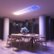 Alt View Zoom 11. Nanoleaf Skylight - Smart LED Flush Mount Indoor Ceiling Light Fixture Smarter Kit (3pk) - Modular & Color Changing - Multicolor.