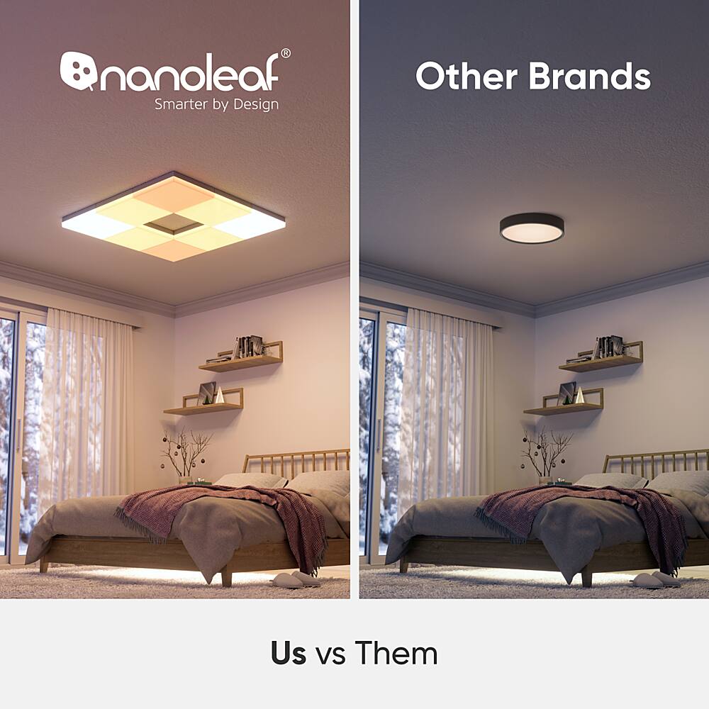 nanoleaf Smarter by Design Other Brands Us vs Them