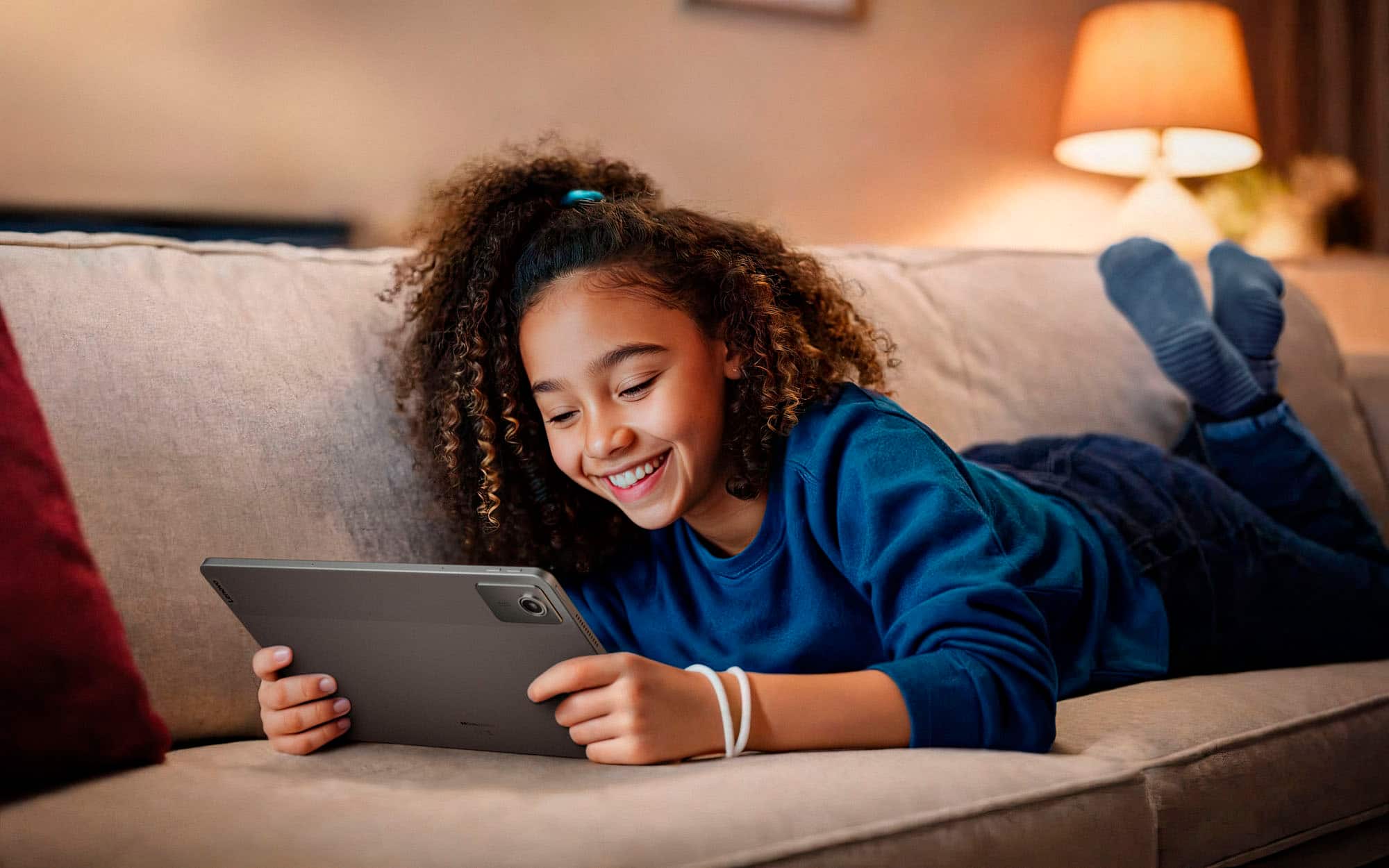 Alt View 11. Lenovo - Lenovo Tab M11 11" Tablet 64GB - Storm Grey.