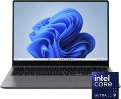 Samsung - Galaxy Book4 Ultra 16" AMOLED Touch Screen Laptop - Intel Core Ultra 9 - 32GB Memory - NVIDIA GeForce RTX 4070 - 1TB SSD - Moonstone Gray - Front_Zoom