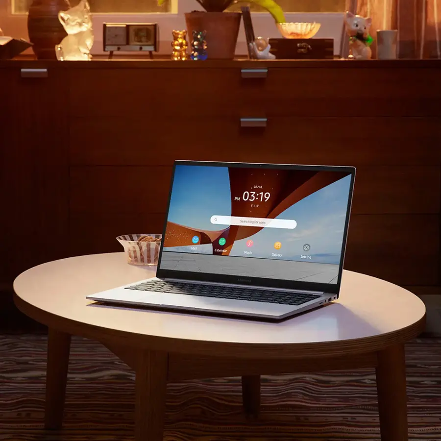Alt View 20. Samsung - Galaxy Book4 15.6" FHD Laptop - Intel Core 7- 16GB Memory - 512GB SSD - Silver.